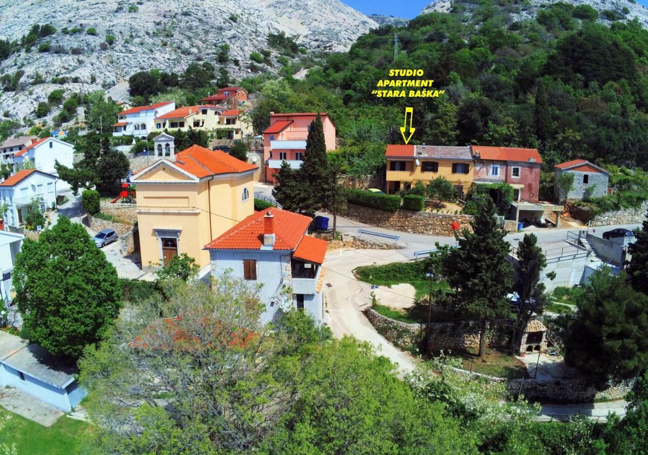 Studio Apartman Stara Baška Dış mekan fotoğraf